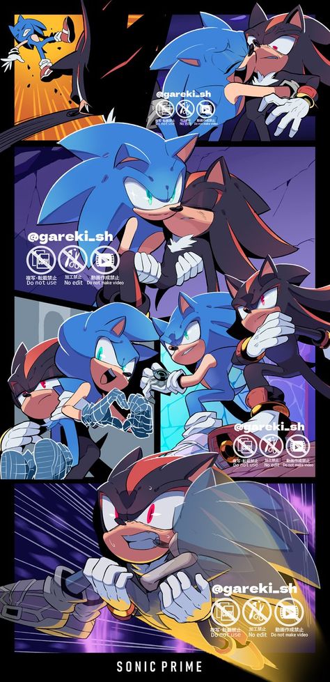 https://pbs.twimg.com/media/GBzh4cXbwAAK2p0?format=jpg&name=large Sonic X Shadow Fanart, Sonic Videos, Shadow Sonic, Sonic Prime, Sonic Heroes, Sonic Funny, Sonic Fan Characters, Sonic 3, Sonic Franchise