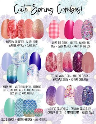 Color Street Summer Combo Ideas Color Street Nails Combos, Spring Nails 2020, Nail Color Combos, Nail Polish Storage, Fingernail Polish, Spring Nail Colors, Street Nails, Butterfly Nail, Summer Nails Colors