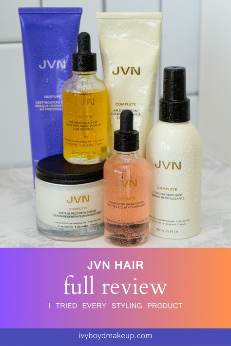 reviewing every styling product from JVN Hair. Complex Hairstyles, Jvn Hair, Long Hair Designs, Leaving A Job, Fantasy Films, Thick Hair Styles, Beauty Products, Hair Care, That Look