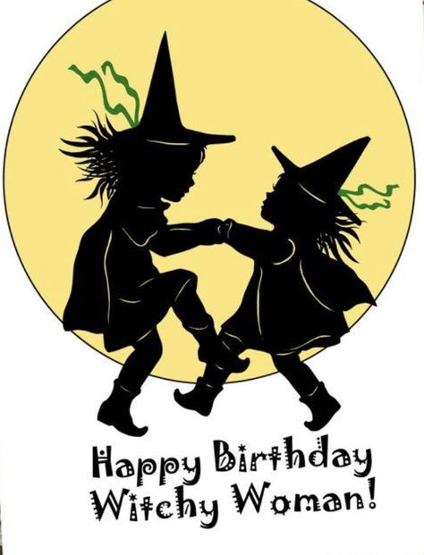 Birthday Card Girlfriend, Witch Birthday, Bday Quotes, Sister Best Friend, Happy Bday, Witchy Woman, Diy Tools, Birthday Greetings, Birthday Wishes