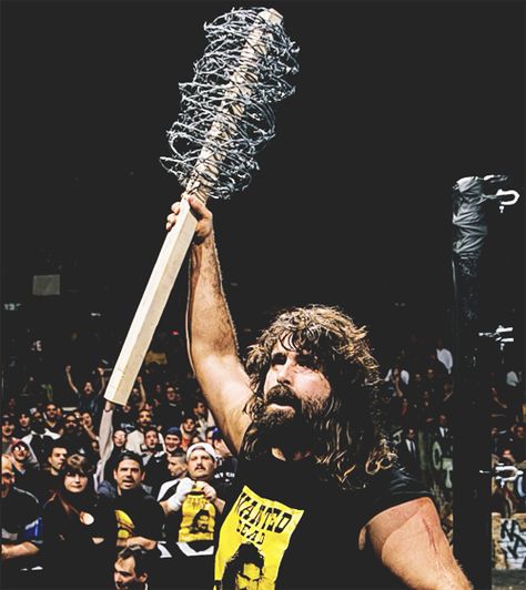 Mick Foley/ Cactus Jack Photograph | Photographer Unknown Follow Rhade-Zapan for more visual treats Cactus Jack Wallpaper, Wcw Wrestlers, Ecw Wrestling, Jesse Ventura, Mick Foley, Wrestling Posters, Wwe Pictures, Missoula Montana, Professional Wrestlers