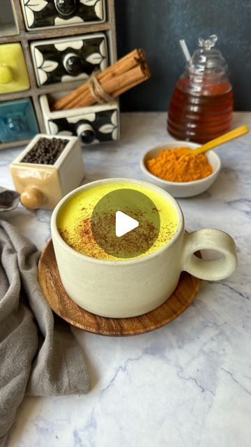 Zubda Malik on Instagram: "Golden Milk (Turmeric Milk) 

Golden milk, also known as turmeric milk, is a traditional Indian beverage rich in minerals that has been a part of Indian culture for many years. Turmeric, or haldi, naturally contains anti-inflammatory and antibiotic properties, making it a valuable source of natural health benefits. This spice has been a staple in kitchens for centuries, not only adding a vibrant yellow color but also enhancing the flavor of dishes. When combined with milk, turmeric creates a powerful wellness drink enjoyed by people all over the world.

Adding other spices like ginger, cinnamon, and black pepper to golden milk not only enhances its flavor but also boosts its health benefits. Ginger is known for its anti-inflammatory and digestive properties, whil Golden Milk Recipe Turmeric, Golden Milk Recipe, Medium Recipe, Turmeric Milk, Ethnic Food, Medical Medium, Golden Milk, Indian Culture, At Home Workout Plan