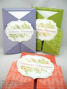 Double Fold Gate Card - Stampin Up! Apothecary Arts Double Gate Fold Card, Gate Fold Cards, Apothecary Art, Double Gate, Gatefold Cards, Folding Origami, Card Folds, Card Layouts, Flip Cards