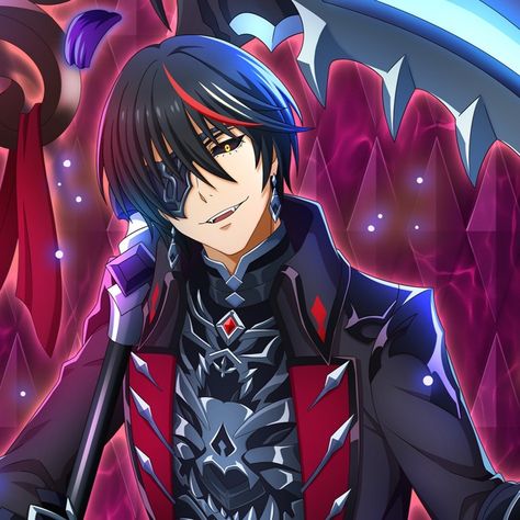 Slime Isekai Memories: Gothic Style - Diablo/Noir (Black Primordial Noir) icon ☆ msredox. Slime Anime, Evil Anime, Gothic Style, Screen Time, Slime, Fan Art, Anime