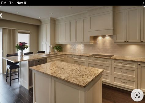 Kitchen Countertops White Cabinets, Ben Wolf, Treetop House, Savannah House, Townhouse Renovation, Kitchen Rehab, Update Kitchen, 90s House, Kitchen 2023