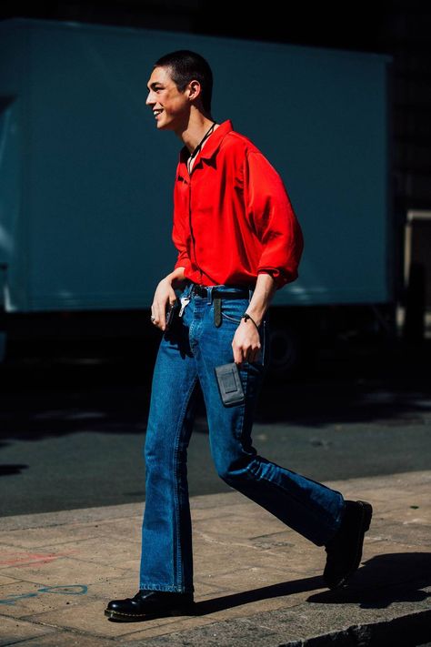 Outfit For Guys, London Fashion Week Street Style Men, London Mens Fashion, Mens Fashion Week Street Style, Men's Summer Outfit, London Fashion Week Mens, Fashion London, Men's Street Style, Street Style 2018