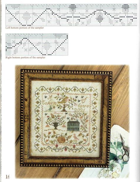 Gallery.ru / Photo #14 - When the leaves fall - BBD - BelleBlue Black Bird Designs Gallery.ru, Blackbird Designs Cross Stitch Charts, Heartstring Samplery Gallery Ru, Blackbird Designs Gallery.ru, Autumn Cross Stitch Patterns, Cross Stitch Halloween, Stitch People, Cross Stitch Magazines, Blackbird Designs