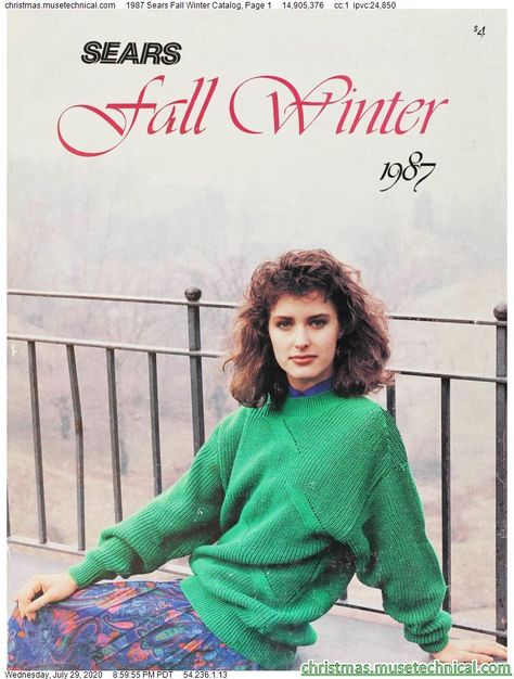 1987 Fashion, Cheer Captain, Dog Words, Sears Catalog, Steel Magnolias, 80s Outfit, Christmas Catalogs, 1980s Fashion, 80s Fashion