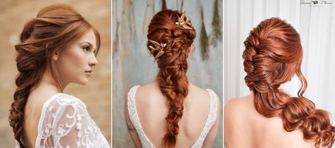 Hairstyles For Redheads, Redhead Wedding, Wedding Makeup Redhead, Redhead Bride, Updo Styles, Best Wedding Hairstyles, Loose Waves, How To Style, Wedding Makeup