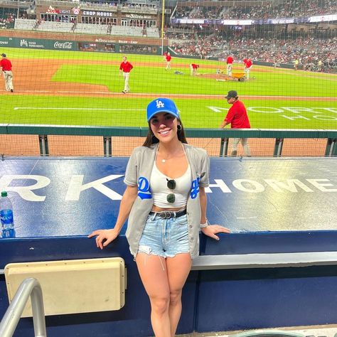 Karen Maritza on Instagram: “LAD vs ATL ⚾️ What a night! 1. First game of Freddie Freeman as a Dodger in Atlanta and received his World Series Championship ring. 🔝 2.…” Dodgers Outfit, Freddie Freeman, Championship Rings, First Game, World Series, Atlanta, Ring, On Instagram, Instagram