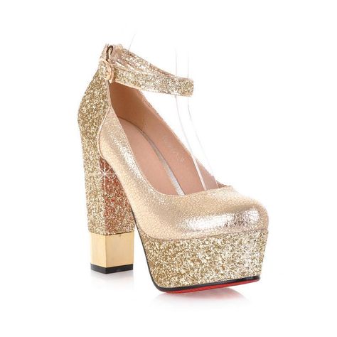 Sparkly Heels Prom, Chunky Pumps, Heels Prom, Sparkly Heels, Prom Heels, Ankle Boots Men, Heels High, Winter Ankle Boots, Heels Fashion