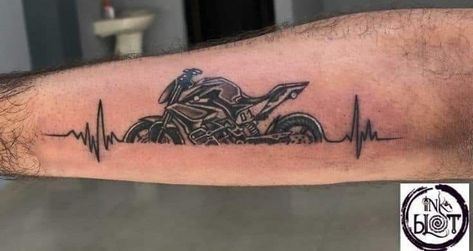 Love Biker | Ecg tattoo, Motocross tattoo, Car tattoos Ecg Tattoo, Moto Tattoo, Motocross Tattoo, Piston Tattoo, Finger Tattoos Words, Portrait Tattoo Sleeve, Motor Tattoo, Motorcycle Tattoo, Heartbeat Tattoo