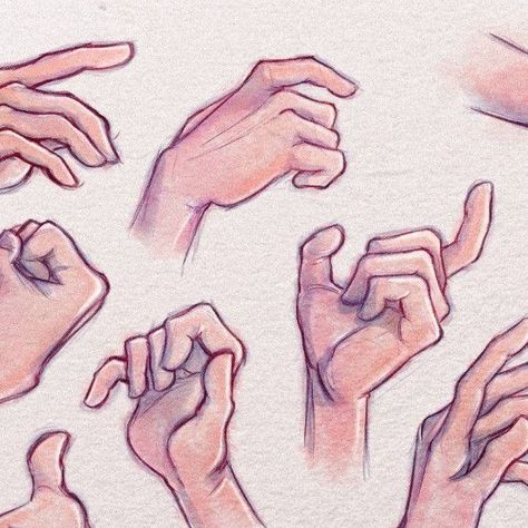 𝐋 𝐀 𝐕 𝐀 on Instagram: "I love drawing hands!! Did some hand studies last night and today I just really wanted to color them! 🙌🏻 I don't know maybe you can use them as reference as they may come in 'handy' (see what I did there😉) - - - I also used some real life photo references for the drawings but I changed most of the proportions and the way the knuckles look for the more cartoony look.😄 - - #art #digital #digitaldrawing #sketch #digitalsketch #charactersheet #artist #artistoninstagram Claws Drawing Reference, Figure Outline, Knuckles Hand, Hand Studies, Shading Drawing, Drawing Hands, I Love Drawing, How To Shade, Hand Reference