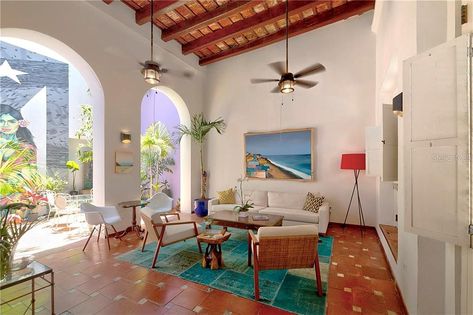 Puerto Rican Style Homes, Puerto Rico Interior Design, Puerto Rico Home Interior, Puerto Rican Interior Design, Puerto Rico Homes, Puerto Rico Living, Puerto Rico House, Puerto Rico House Decor, Puerto Rico Home Decor