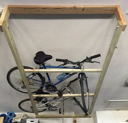 Outside bike storage