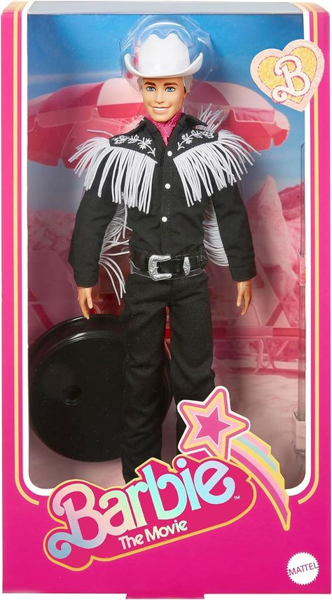 White Western Outfit, Cowboy Outfits For Women, White Cowboy Hat, Barbie The Movie, Pink Bandana, Movie 2023, Doll Backpack, Barbie Theme, Baby Doll Accessories