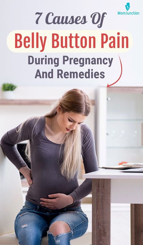 Belly button pain during pregnancy occurs as the trimesters progress. This is because the abdomen tries to accommodate the growing fetus. However, not many women experience this pain near the navel. Also, the pain may or may not appear in each pregnancy. 33 Weeks Pregnant Belly, 5 Weeks Pregnant, Swollen Belly, Healthy Pregnancy Food, Pregnancy Pain, Kidney Pain, 36 Weeks Pregnant, 20 Weeks Pregnant, 7 Months Pregnant