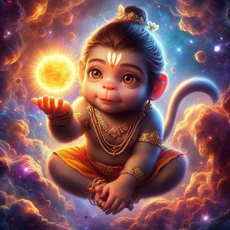 baby hanuman holding sun in hands, ai wallpaper hanuman jayanti, stories of hanuman, Baby Hanuman, Live Fish Wallpaper, Hanuman Jayanti, Little Krishna, Photo Cute, Fish Wallpaper, Live Fish, Android Wallpaper Flowers, Gods Goddesses