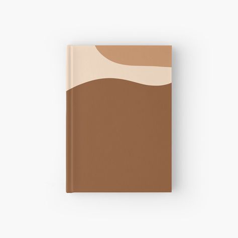 Get my art printed on awesome products. Support me at Redbubble #RBandME: https://www.redbubble.com/i/notebook/Mid-century-modern-abstract-shapes-brown-by-trajeado14/61585142.RXH2R?asc=u Brown Notebook, Brown Journal, Notebook Ideas, Diary Planner, Diy Planner, School Essentials, Planner Cover, A Journal, Abstract Shapes