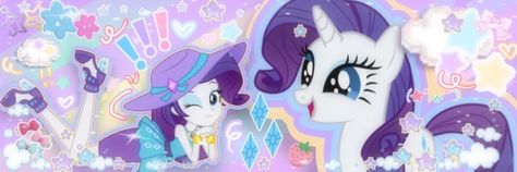 Rarity Aesthetic, Aesthetic Border, Notion Library, Cute Headers For Twitter, Twitter Header Pictures, Cute Banners, My Lil Pony, Cute Headers, Twitter Banner