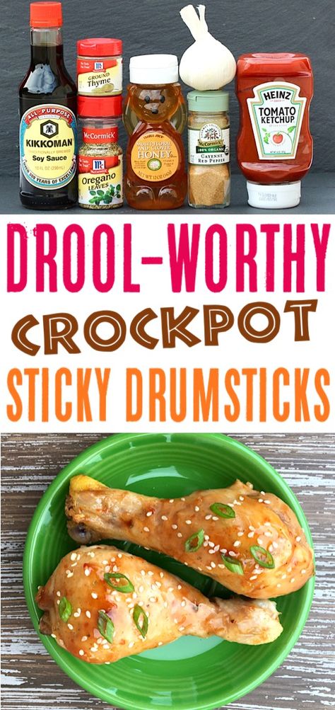 Drumstick Chicken Recipes Crockpot Easy, Drumstick Chicken Recipes Crockpot, Chicken Drumsticks In The Crockpot, Chicken Drumstick Recipes Crockpot, Sticky Drumsticks, Crockpot Chicken And Noodles, Chicken Crockpot Recipes Healthy, Crockpot Chicken And Dumplings, Chicken Crockpot Recipes Easy