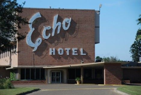 The Echo Hotel. Edinburg, Texas. Edinburg Texas, Rio Grande Valley, South Texas, Down South, Lost & Found, Rio Grande, The Valley, Midcentury Modern, Modern Architecture