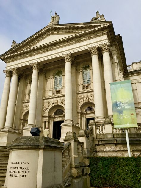 Tate Britain Museum (by Ferg52) Tate Museum, Tate Britain, Art Inspiration, England, London, Architecture, Building, Art