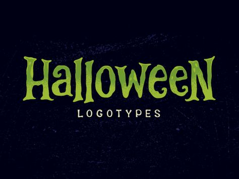 Hey guys! Feel free to check a little treat for Halloween from Logobaker community of designers :)  → Halloween Logotypes on Behance Halloween Fonts Alphabet, Christmas Fonts Free, Donut King, Halloween Typography, Halloween Logo, Halloween Font, Halloween Text, Typography Ideas, Movie Logo