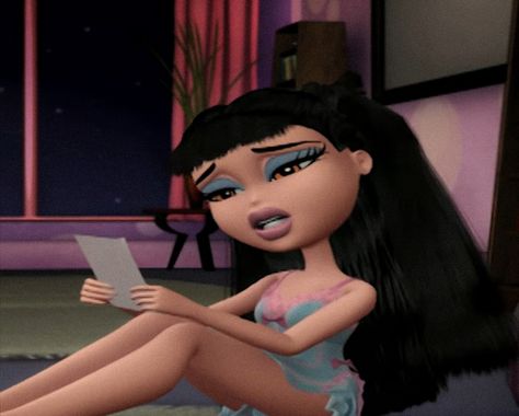 Bratz Icons Aesthetic Jade, Bratz Girl, Jade Bratz, Makeup Bratz, Anastasia Movie, Cassie Ventura, 2010s Aesthetic, Aesthetic Memes, Bratz Girls