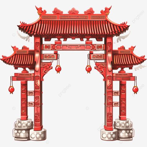 beautiful chinese gate architecture beautiful chinese gate architecture beautiful chinese gate arc Chinese Archway, Chinatown Poster, Japanese Gates Entrance, Arc Architecture, Chinese Gate, Tori Gate, Japanese Gate, Architecture Beautiful, Chinese City