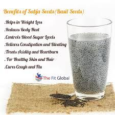 Basil Seeds Benefits, Sabja Seeds, Vegan Calcium, Benefits Of Basil, Chia Benefits, Seeds Benefits, Foods For Healthy Skin, Chia Seeds Benefits, Basil Seeds