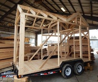 Trailer Tiny House, Small Houses On Wheels, Jamaica Cottage, Trailer House, Tiny Houses On Wheels, Tiny House Camper, Camp House, Houses On Wheels, Tiny House Loft