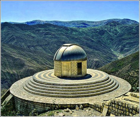 Alasht Observatory, Iran. Ancient Observatory, Space Observatory Architecture, Astronomical Observatory Architecture, Astronomy Observatory, Yerkes Observatory, Small Observatory, Space Observatory, Astronomical Observatory, Western Asia