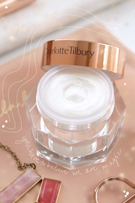 Will Charlotte Tilbury Magic Cream Cast a Spell on You? Photoshoot Face, Charlotte Tillbury, Charlotte Tilbury Magic Cream, Fancy Lady, Magic Cream, Makeup List, Makeup And Beauty Blog, Cast A Spell, Hydrating Cream