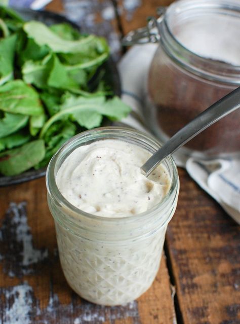 Tahini Yogurt Dressing - A Cedar Spoon Yogurt Dressing Recipe, Keto Diet Vegetables, Keto Approved Foods, Yoghurt Dressing, Diet Dinner Recipes, Keto Diet App, Keto Recipes Ketogenic, Yogurt Dressing, Keto Diet Breakfast