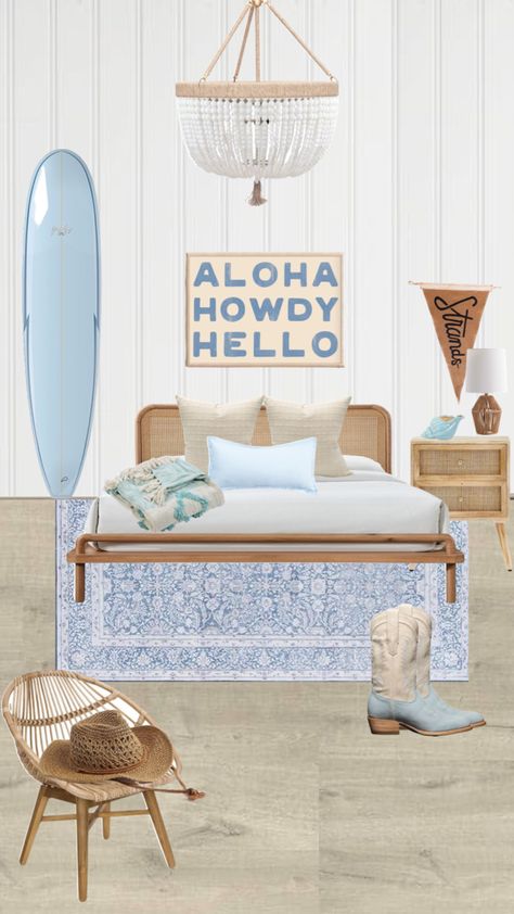 #roomdecor #roominspo #beach #coastal #coastalcowgirl #aesthetic #teengirl #design #decor Costal Cowboy Bedroom, Costal Cowgirl Room Decor, Coastal Cowgirl House, Coastal Cowgirl Bedrooms, Coastal Cowgirl Bedroom Aesthetic, Coastal Cowgirl Room Aesthetic, Coastal Cowgirl Room Decor, Coastal Cowgirl Bedroom, Cowgirl Bedroom Decor