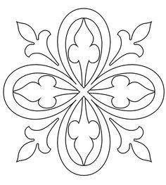 SCA Clothing and Camping on Pinterest | 1579 Pins Mandala Simple, Medieval Pattern, Medieval Embroidery, Pattern Coloring Pages, Wood Burning Patterns, Pola Sulam, Stencil Patterns, Coloring Pages For Adults, 자수 디자인