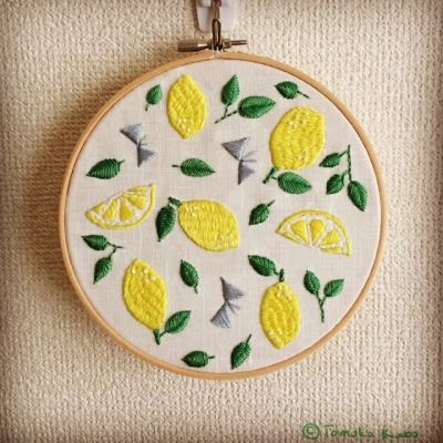 Fruit Embroidery Patterns Design, Fruit Embroidery, Embroidery Quilt, Clothes Embroidery Diy, T-shirt Broderie, Diy Embroidery Designs, Hand Embroidery Videos, Diy Embroidery Patterns, Pola Kristik