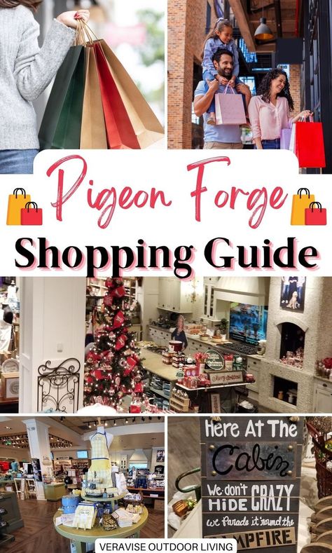 Pigeon Forge Shopping Guide • Pigeon Forge Shopping Outlet: Pigeon Forge Factory Outlet Mal, Tanger Outlets • Unique Stores In Pigeon Forge: Three Bears General Store, Goats on the Roof, MoonPie General Store Native American Bedroom, Pigeon Forge Restaurants, Tanger Outlets, Pigeon Forge Vacation, Smoky Mountains Tennessee, Gatlinburg Vacation, Pigeon Forge Tennessee, Top Places To Travel, Pigeon Forge Cabins