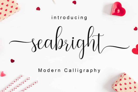 Swirly Fonts, Free Calligraphy Fonts, Best Script Fonts, Beautiful Script Fonts, Modern Calligraphy Fonts, Tattoo Font, Cute Fonts, Script Lettering, Bold Fonts