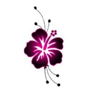 Pretty Hawaiian Flower Simple Hawaiian Tattoo, Island Flower Tattoo, Hawaiian Flower Tattoo, Hawaii Flower Tattoos, Tattoos Meaning Family, Hawaiian Tattoo Meanings, Tropical Flower Tattoos, Hawaiian Flower Tattoos, Hawaiian Tattoos