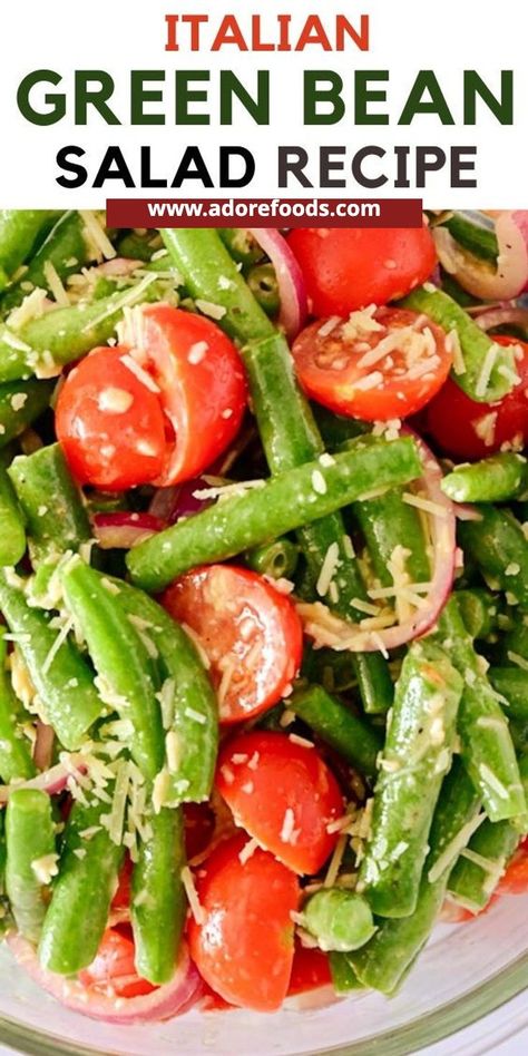 Get ready to elevate your salad game with this delicious, easy-to-make cold green bean salad recipe. This Italian-inspired side dish combines fresh green beans, marinated in a tangy dressing, and topped with savory Italian flavors. Perfect to complement any meal, this refreshing salad is sure to be a hit at your next gathering. Cold Green Bean Salad, Marinated Green Beans, Fresh Green Bean Recipes, Green Bean Salad Recipes, Green Beans Side Dish, Green Bean Salad, Bean Salad Recipe, Green Bean Salads, Bean Salad Recipes