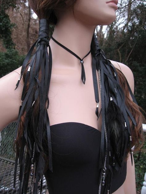 Black Leather Ponytail Holder Fringe Hair Wrap Extensions with | Etsy Hair Wrap Extensions, Platinum Wigs, Fringe Hair, Fest Outfits, Human Wigs, Boho Hair, Brunette Balayage Hair, Fringe Hairstyles, Balayage Brunette