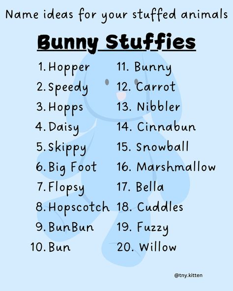 Heres a bunch of name suggestions for your stuffies!!!🥰 Cute Plushie Names, Stuffie Names, Cute Names For Plushies, Plushie Names, Lil Space, Things Quotes, Animal Names, Best Character Names, Name Suggestions