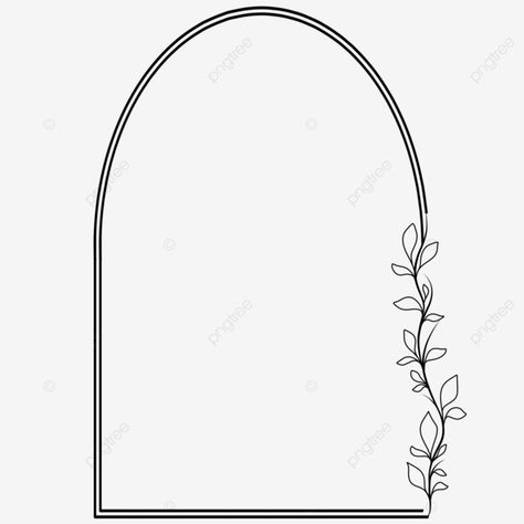 Line Art Frame, Frame Sketch, Frame Drawing, Simple Line Art, Sunflower Photo, Text Frame, Line Art Vector, Decorative Lines, Bullet Journal Design Ideas