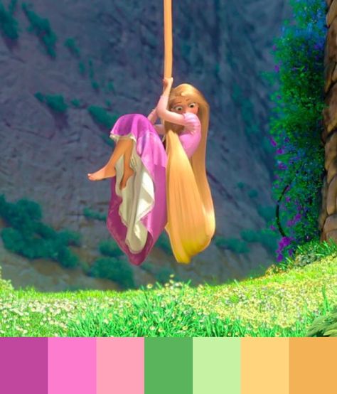 Rapunzel Wedding Colors, Rapunzel Colour Palette, Tangled Rapunzel Color Palette, Tangled Colour Palette, Rapunzel Palette, Tangled Color Scheme, Rapunzel Color Palette, Tangled Color Palette, Disney Color Palette