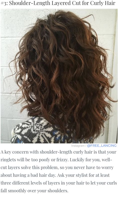 Shoulder Length Curly Hair, Thick Wavy Hair, Flat Irons, Thick Curly Hair, Natural Wavy Hair, Haircuts For Wavy Hair, Haircuts For Curly Hair, Dirty Dancing, Permed Hairstyles