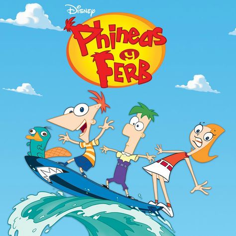 Phineas And Ferb Poster, Disney Channel Cartoons, Phineas And Ferb Movie, Phineas E Ferb, Phineas Y Ferb, Perry The Platypus, Frat Coolers, Phineas And Ferb, Platypus