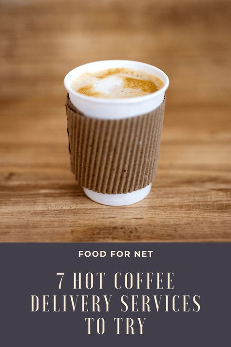 Getting hot coffee delivered to your door isn't just a pipe dream. This post highlights the services that will deliver hot coffee to you and how you can get the best coffee every time. #coffee #delivery Coffee Delivery, Coffee Home, Pipe Dream, Best Coffee, Delivery Service, Hot Coffee, A Coffee, You Really, Piping