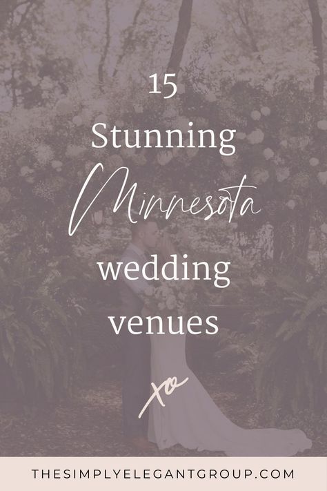 We are sharing the best Minnesota wedding venues! From intimate elopement locations to outdoor venues, there are so many fun places to celebrate in Minnesota. Minnesota Outdoor Wedding Venues, Minnesota Winter Wedding, Romantic Ceremony Decor, Minnesota Elopement, Industrial Modern Wedding, Mn Wedding Venues, Romantic Ceremony, Minnesota Wedding Venues, Minnesota Winter